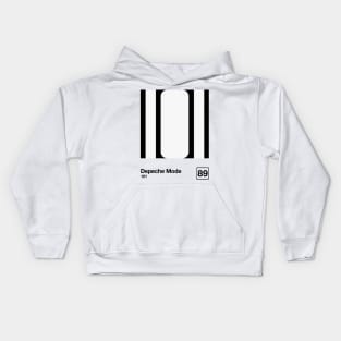 101 / Minimal Style Graphic Artwork Design Kids Hoodie